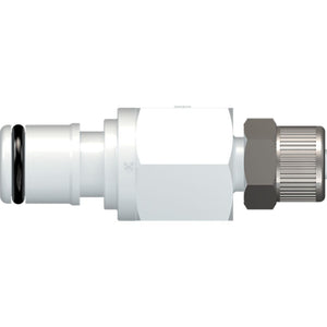 LinkTech 1/4 In-Line Compression  Acetal [POM] Coupling Insert