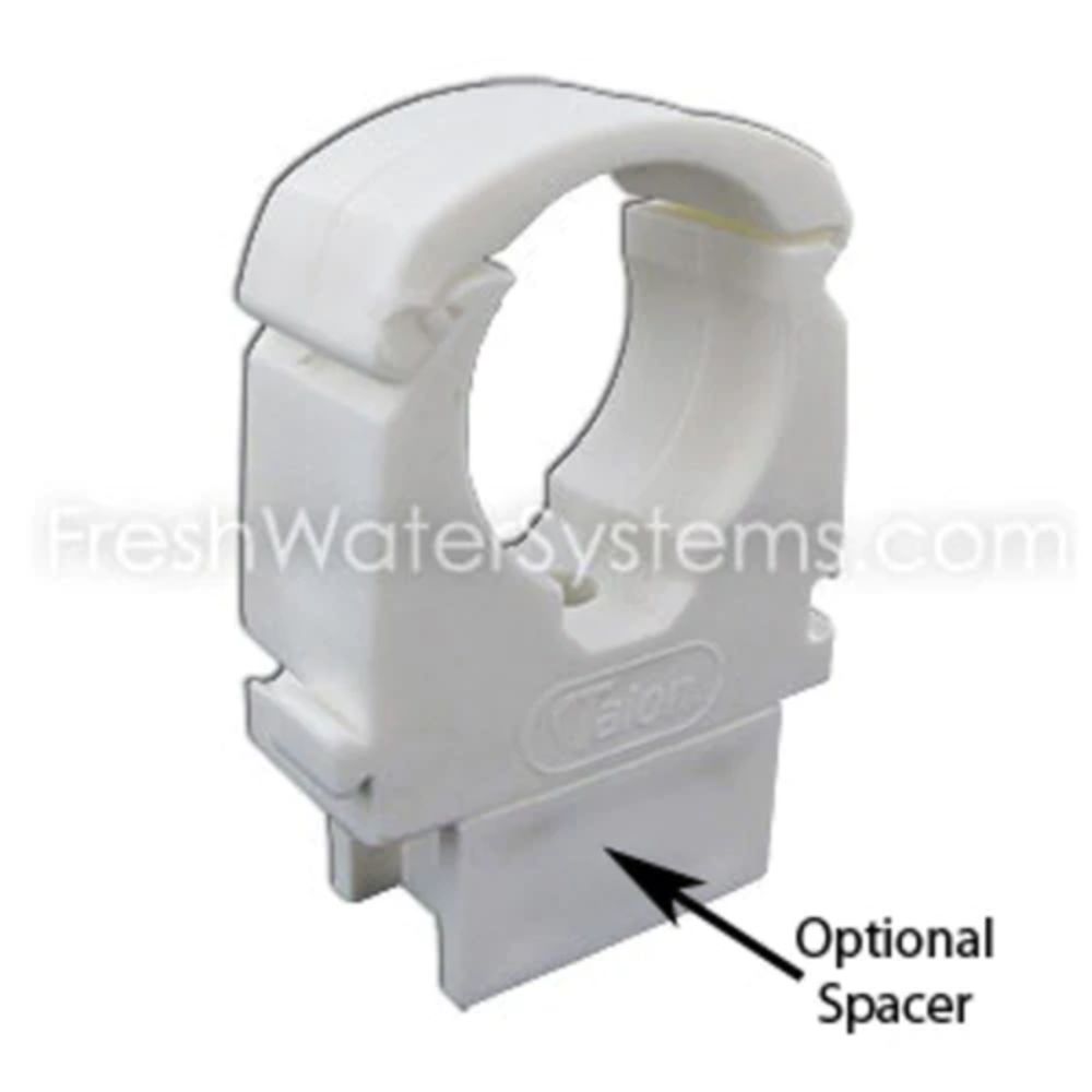 Pipe Clip - 1" CTS and 28mm