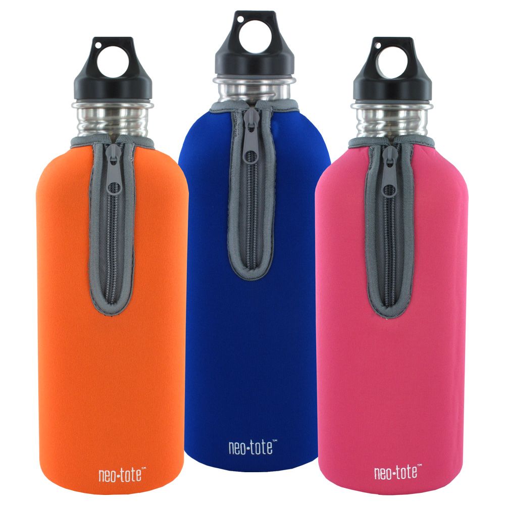 Neo Vas 40 oz. Stainless Steel Water Bottle with Neo Tote