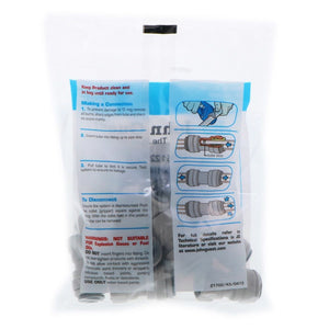 John Guest Female Adapter NPTF - 3/8 x 1/4 NPTF