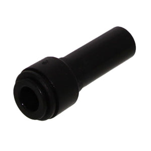 John Guest Reducer Stem Black Acetal - 6mm x 8mm Stem