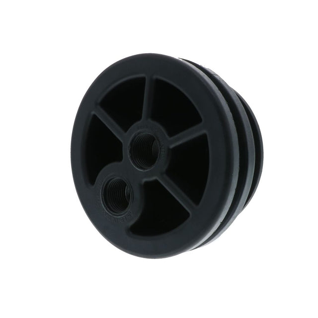 End Cap for 4" Stainless Steel Housing 1/2" Feed & 1/2" Permeate