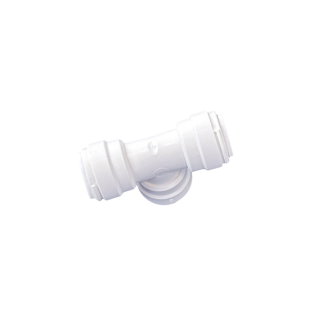 NeoFit - Polypropylene Natural White Union Tee- 1/2" tube OD