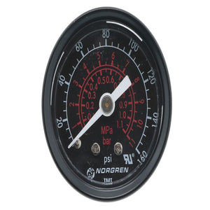 Norgren RO7200RGKA Relieving Air Pressure Regulator 1/4 FPT w/ Gauge