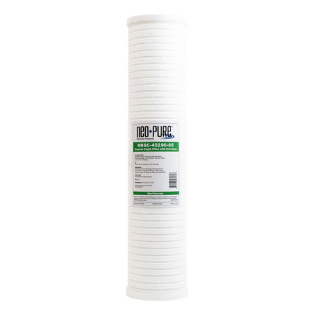Neo-Pure Whole House Sediment Filter, 4-1/2" x 20", Model MBGC-45200-05 [5 Micron]