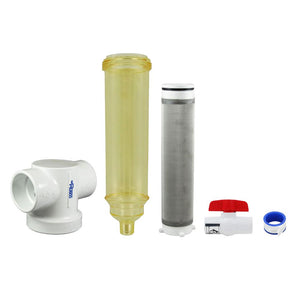 Rusco Chemically Resistant Spin Down Filter T Style 2" SS - 200 Mesh [74 micron]