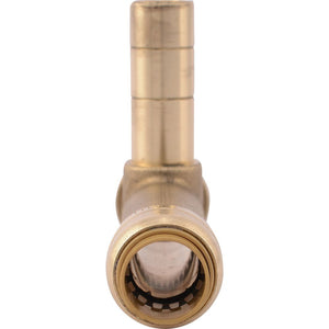 SharkBite® U4482LF Lead-Free Brass Push-to-Connect Service SLIP Tee - 1/2" x 1/2" x 1/2" CTS
