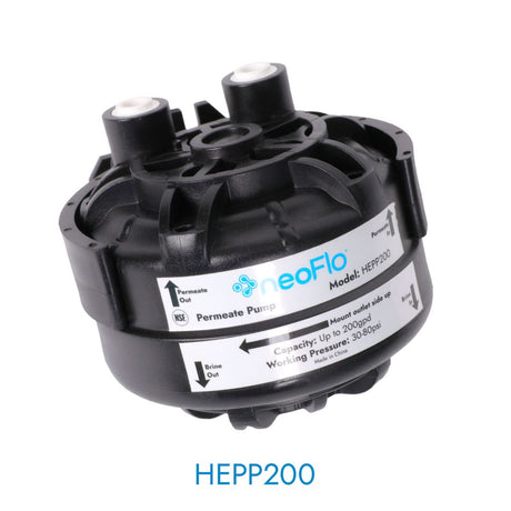 neoFlo HEPP200 Permeate Pump NSF® Certified for up to 200 GPD - Bundle Options
