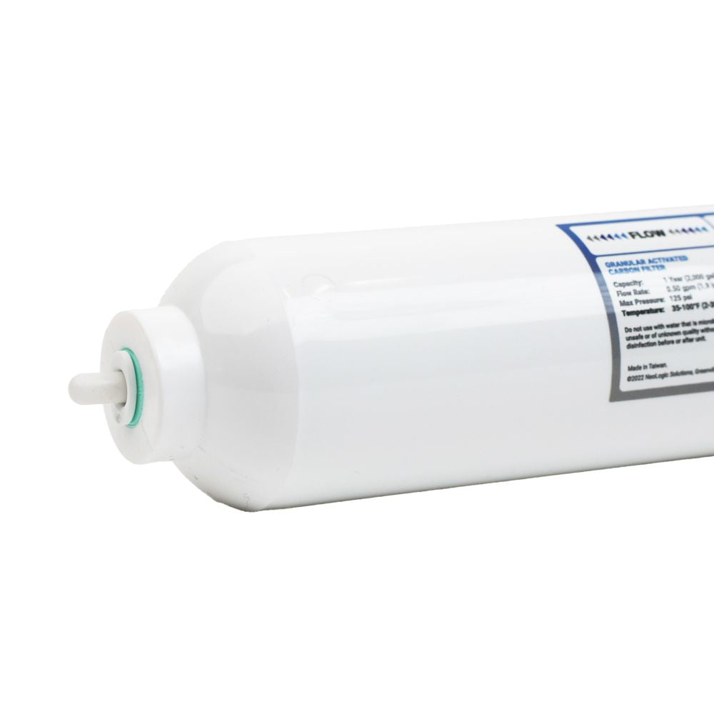 Neo-Pure Inline 2x10 10mic Postfilter GAC CTO 1/4' QC