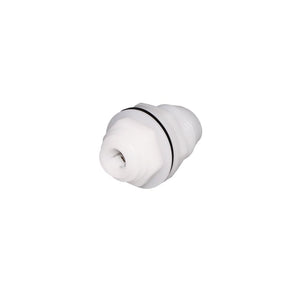 NeoFit - Acetal Natural White Bulkhead Connector 1/4" tube