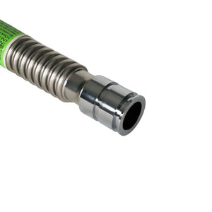 Flexible Stainless Steel Water Softener Connector – Clack Valve Connection by QC x 24” 