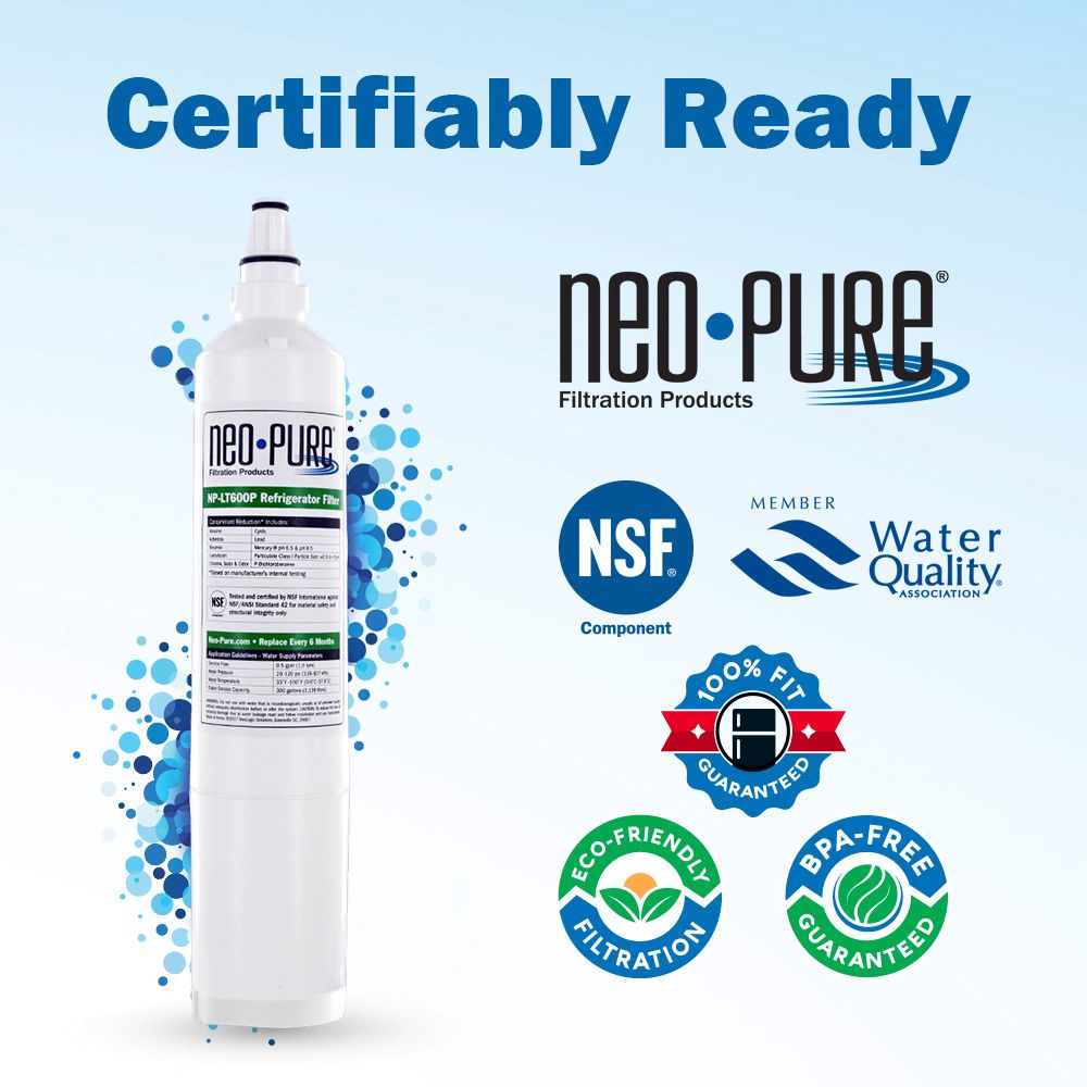 LG LT600P[B] Compatible Replacement Fridge Filter by Neo-Pure