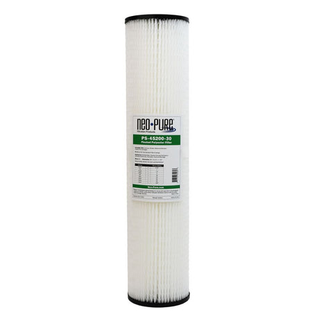 Neo-Pure PS-45200-30 20" BB High Efficiency Pleated Filter 30 micron