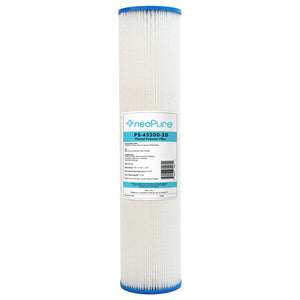 Neo-Pure PS-45200-20 20" BB High Efficiency Pleated Filter 20 micron