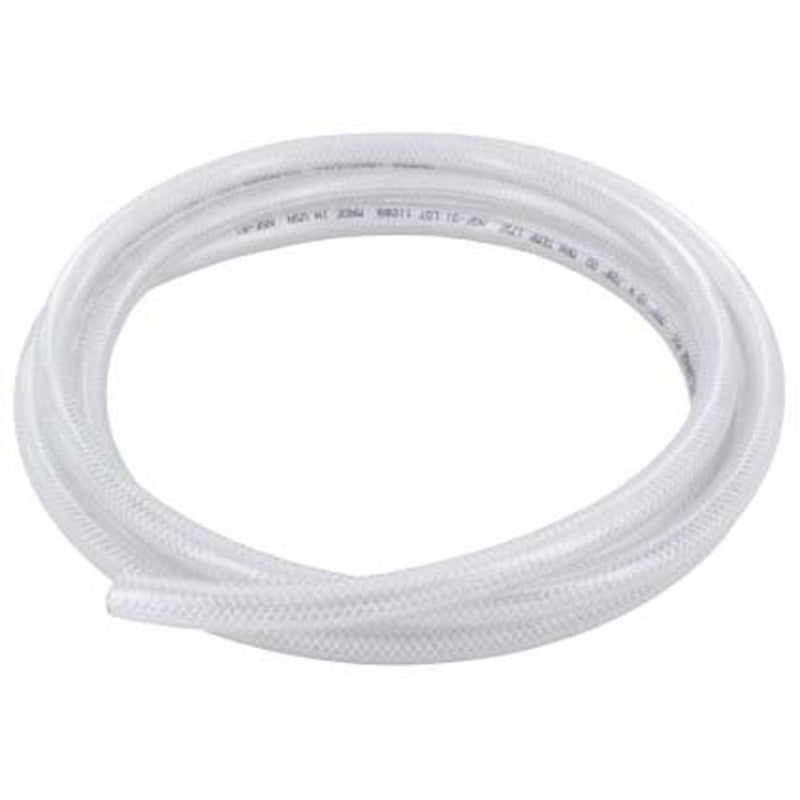 Reinforced Clear PVC Tubing 5/8 ID x .875 OD
