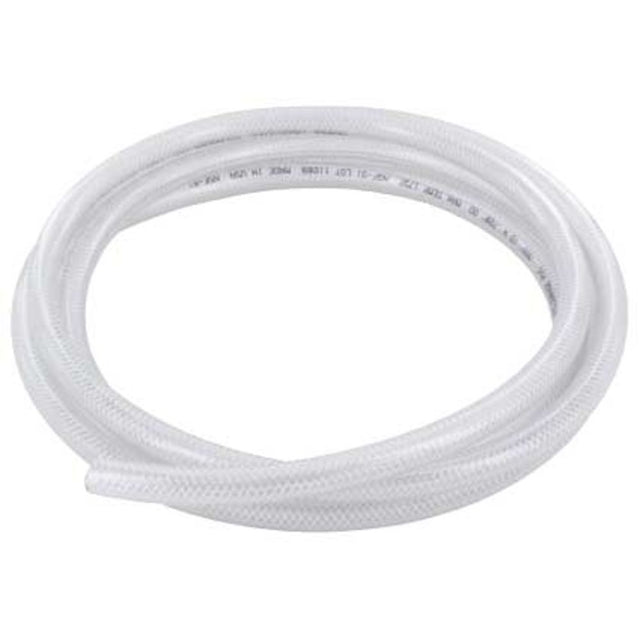 Reinforced Clear PVC Tubing 3/8 ID x .594 OD