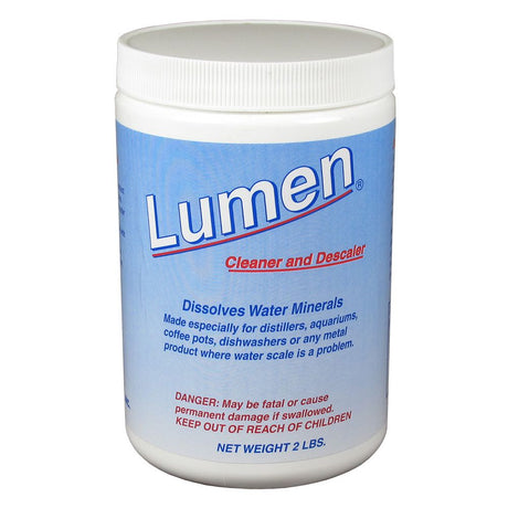 Lumen Cleaner and Descaler 2lb Jar