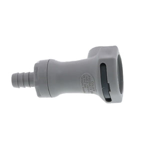 60600 NSF Valved In-Line Hose Barb Coupling Body 3/8 ID Barb