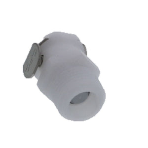 PLCD10006V Valved Male Thread Coupling Body 3/8 NPT FKM [Viton] O-ring