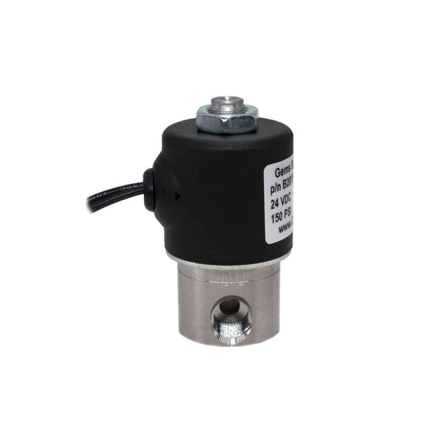 2-Way Solenoid Valve Normally Closed 3/8 FNPT 24V DC