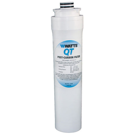 Watts WQTCGAC-10 QT Quick Twist GAC Carbon Postfilter