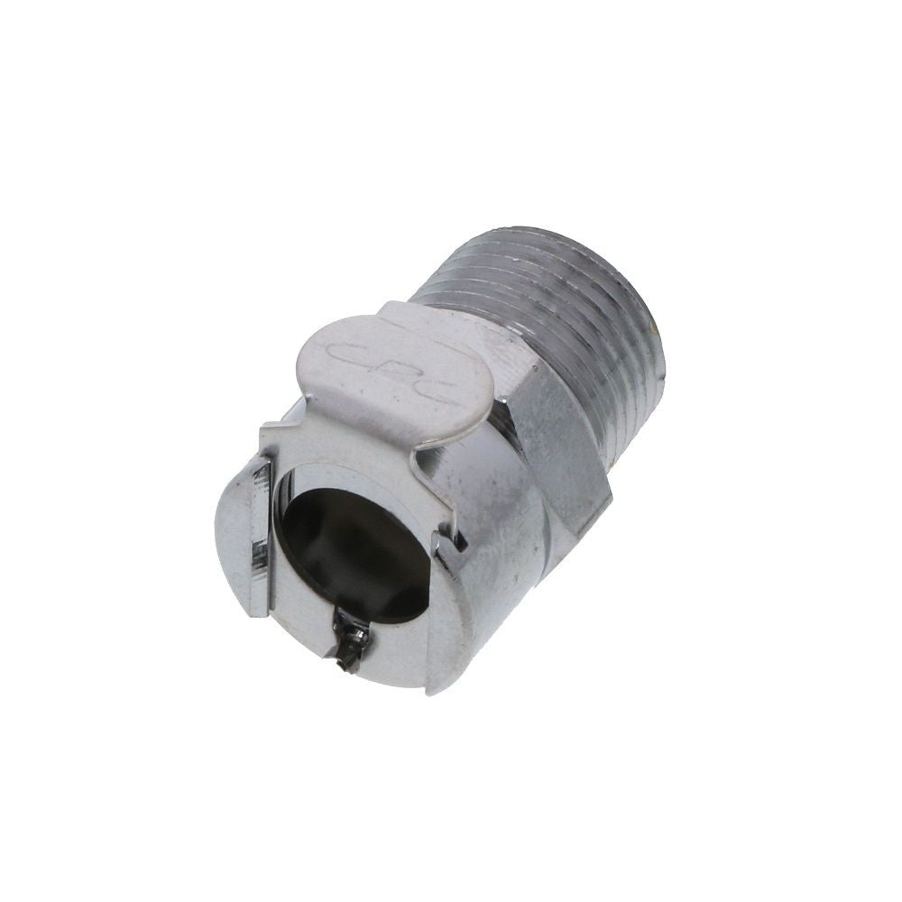 LCD10006V Valved Male Thread Coupling Body 3/8 NPT FKM [Viton] O-ring