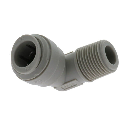 DMfit Elbow Male Connector - 3/8" Push-In x 3/8" NPTF