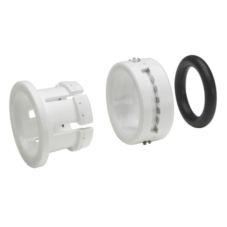 John Guest Plastic Half Cartridge - 1/4 White Single Nitrile O-ring