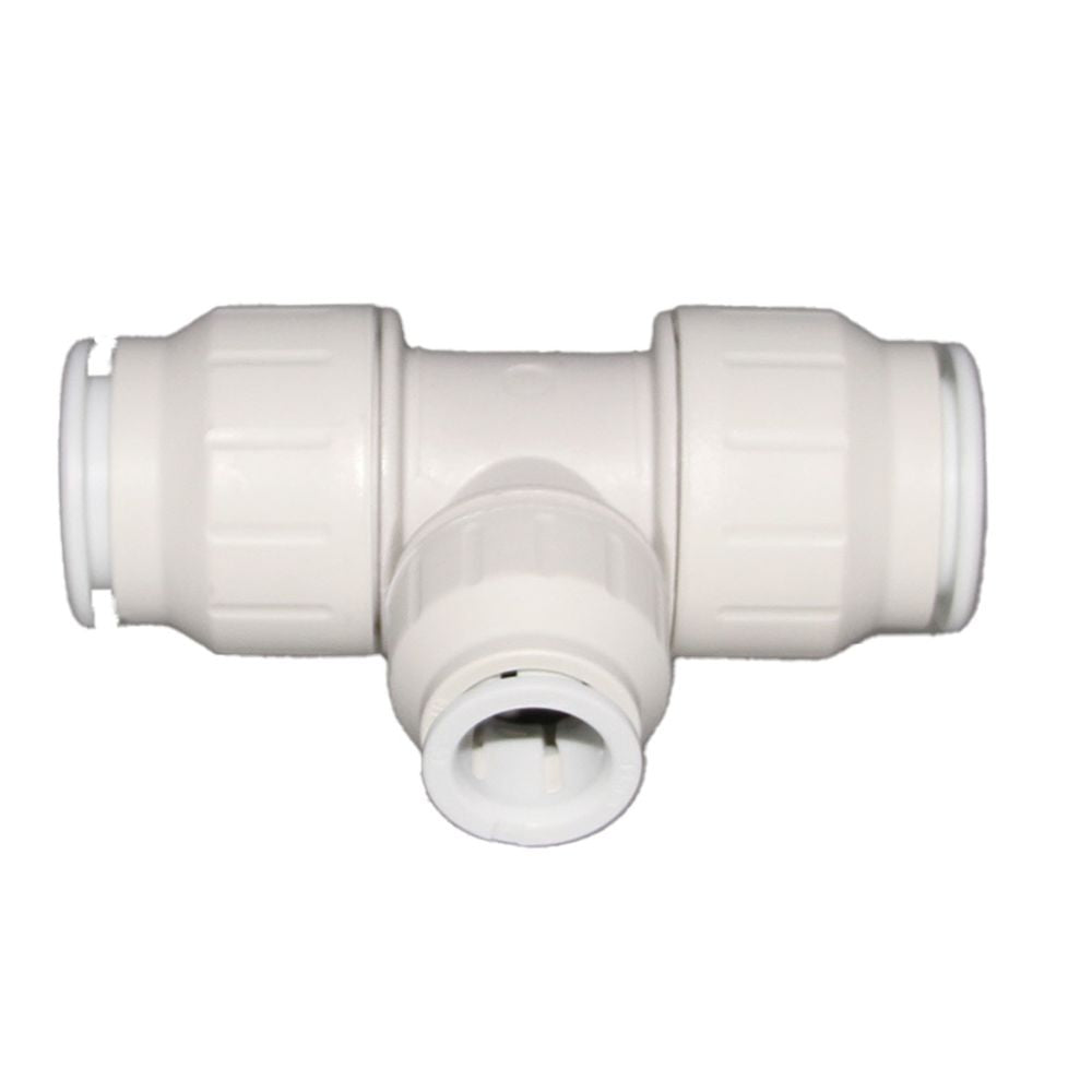 John Guest Reducing Tee - 22mm x 22mm x 15mm