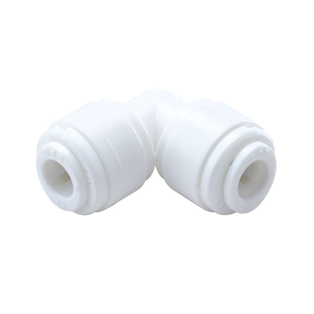 NeoFit - Acetal White Union Elbow 1/4" tube x 1/4" tube