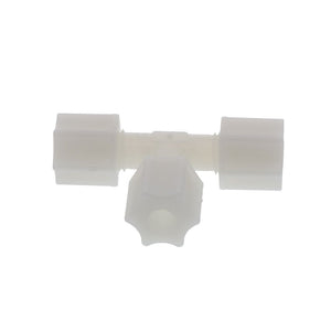 JACO 70-4-N-O Nylon Union Tee 1/4 OD Tube x 1/4 OD Tube x 1/4 OD Tube
