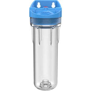 Pentek 10” 3G Slim Line Filter Housing Blue/Clear IB w/ PR