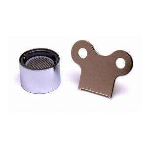 T&S Brass BL-5550-12 Vandal Resistant Aerator, 3/8 NPSM Male Inlet
