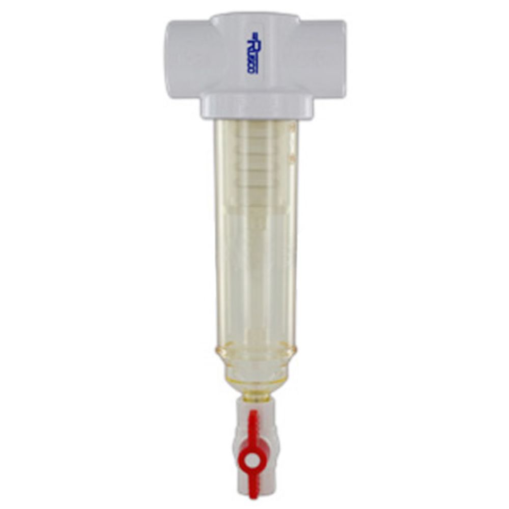 Rusco Chemically Resistant Sediment Trapper Filter T Style 1-1/2" PE - 140 Mesh [104 micron]