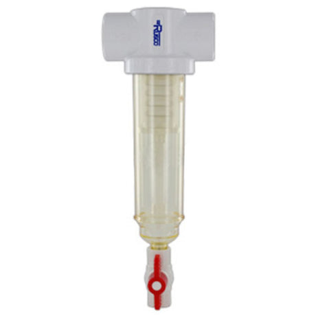 Rusco Chemically Resistant Sediment Trapper Filter T Style 1-1/2" PE - 140 Mesh [104 micron]