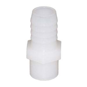 Female Barb Adapter - 5/8 barb x 1/4 FNPT - Natural Nylon