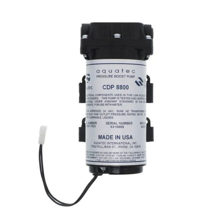 Aquatec CDP 8800 Pressure Boost Pump 8852-2P01-V421 160 PSI Bypass, 3/8 JG, 24 VAC