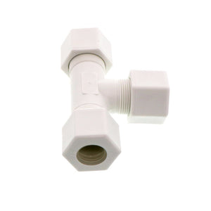 JACO 70-10-P-PG Polypropylene Union Tee 5/8 OD Tube x 5/8 OD Tube x 5/8 OD Tube