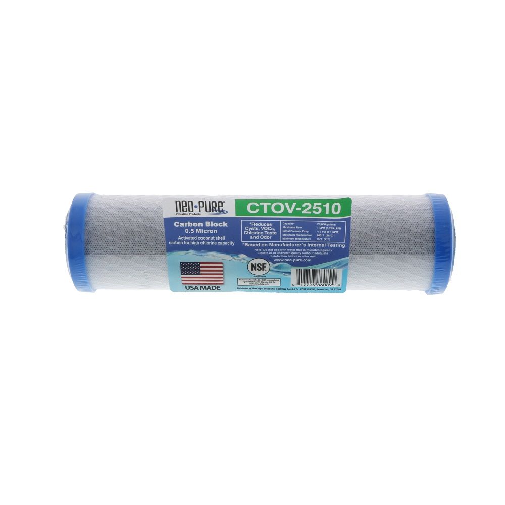 Neo-Pure CTOV-2510 Carbon Block Filter Cartridge