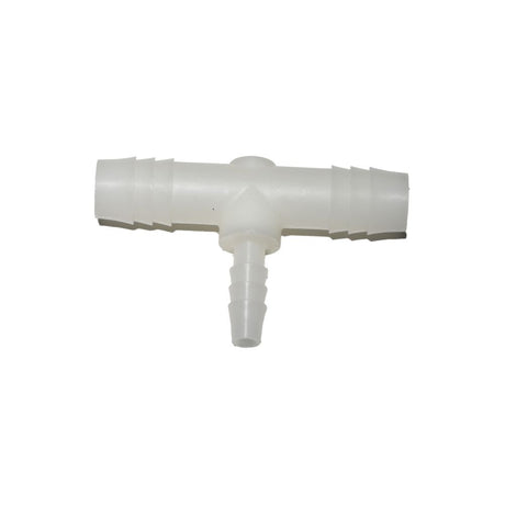THERMOBARB® Natural Nylon Barbed Tee | 1/4" x 1/2" x 1/2" Hose Barb