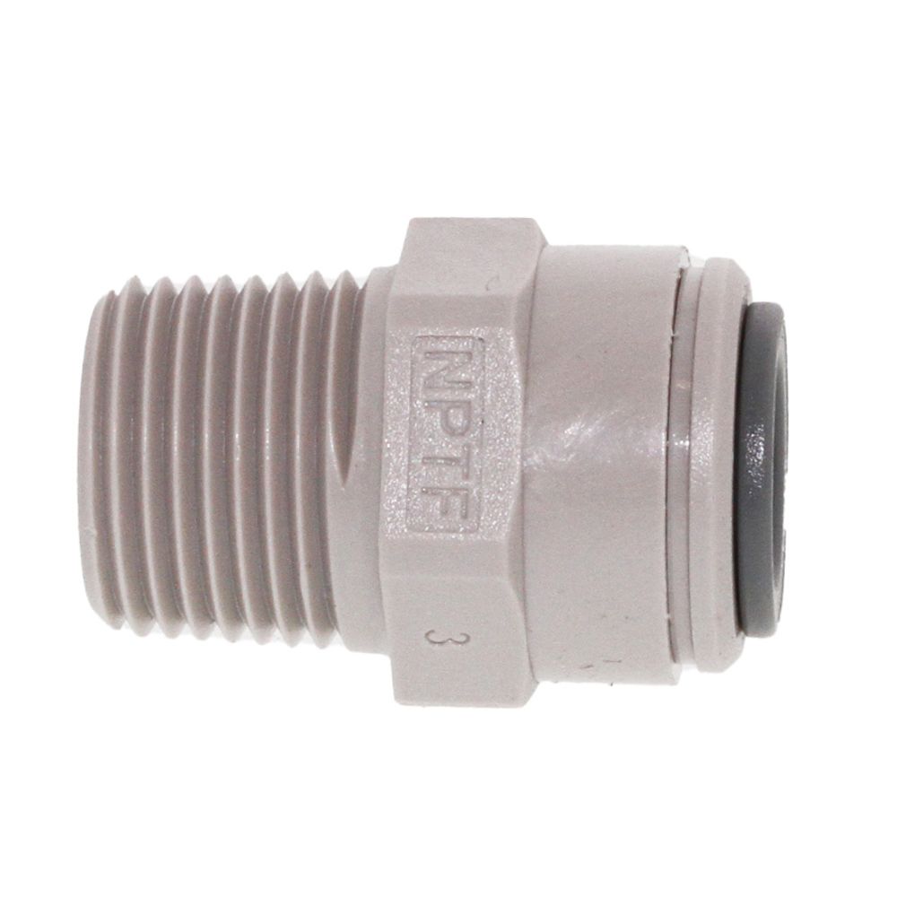 John Guest Male Connector NPTF - 3/8 x 3/8 NPTF