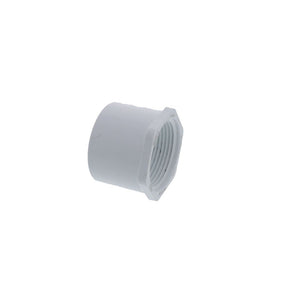 Schedule 40 PVC Bushing 1-1/2" SPIGOT x 1-1/4" FPT