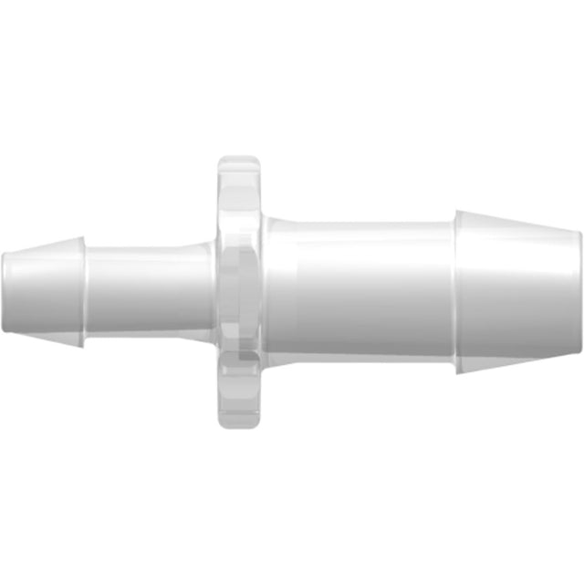 LinkTech Straight Through Reduction Tube Fitting with 600 Series Barbs, 3/8" [9.5 mm] and 1/4" [6.4 mm] ID