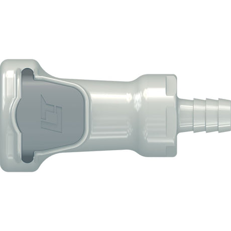 LinkTech 60PP Series Straight Female, Valved, 3/8" HB, Polypropylene, EPDM