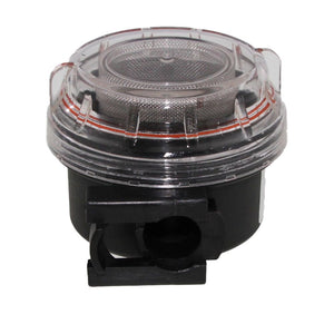 25-181 Pump Protector Strainer 40 Mesh Pump Filter SS 3/4" QA Male x 3/4" QA Female for 550 Series Pumps