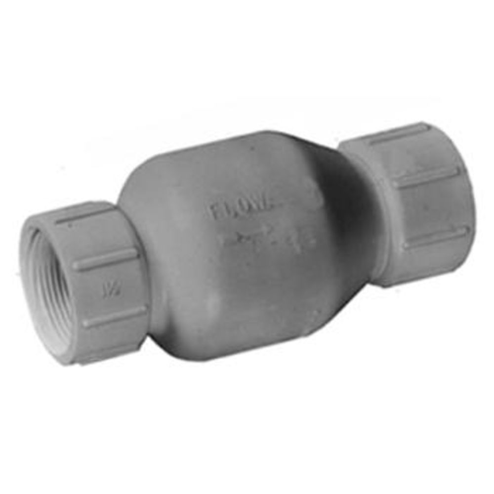 1/2" PVC IPS Spring Check Valve