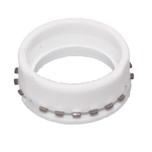 John Guest Plastic Half Cartridge - 3/8 White Double Nitrile O-ring