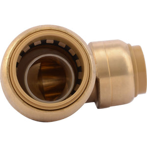 SharkBite® U274LF Lead-Free Brass Push-to-Connect Reducing Elbow - 3/4" x 1/2"