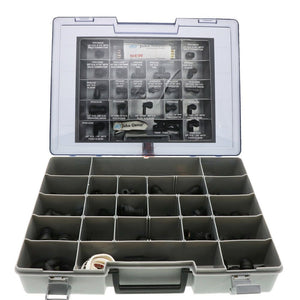 John Guest Installation and Service Kit - 100 Pieces Black Polypro