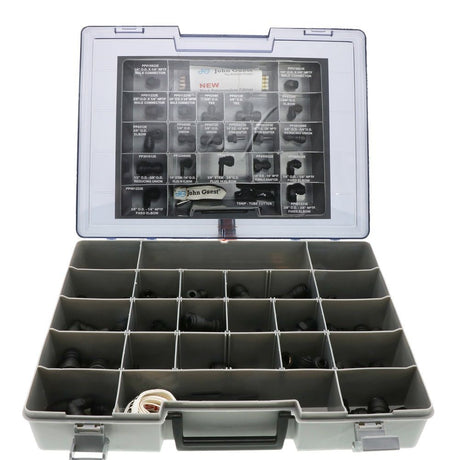 John Guest Installation and Service Kit - 100 Pieces Black Polypro